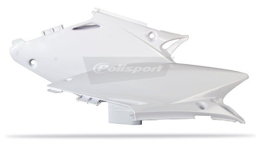 PORTANUMERI LATERALI BIANCO HM CRM 50 DERAPAGE (07-13) POLISPORT