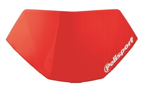 RICAMBIO TABELLA PORTANUMERO REMOVIBILE ROSSO CR04 PER HALO E HALO LED POLISPORT