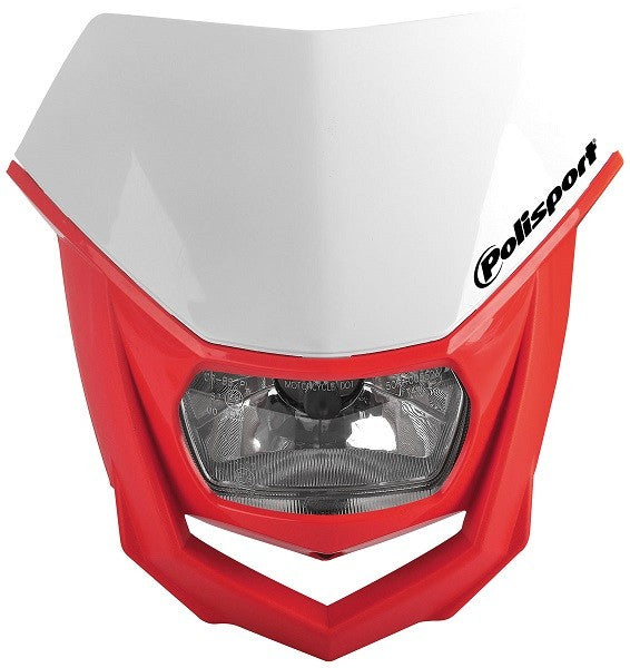 PORTAFARO HALO BIANCO/ROSSO CR04 POLISPORT