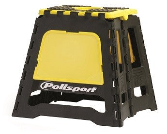 CAVALLETTO PIEGHEVOLE BIKE STAND - GIALLO POLISPORT