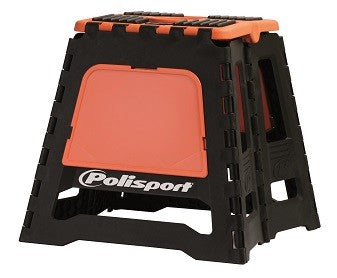 CAVALLETTO PIEGHEVOLE BIKE STAND - ARANCIONE POLISPORT