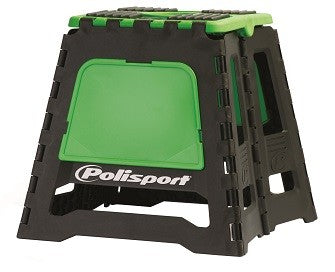 CAVALLETTO PIEGHEVOLE BIKE STAND - VERDE POLISPORT