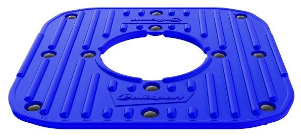 PIANALE IN GOMMA CON CLIPS DI MONTAGGIO PER TRACK STAND - BLU POLISPORT
