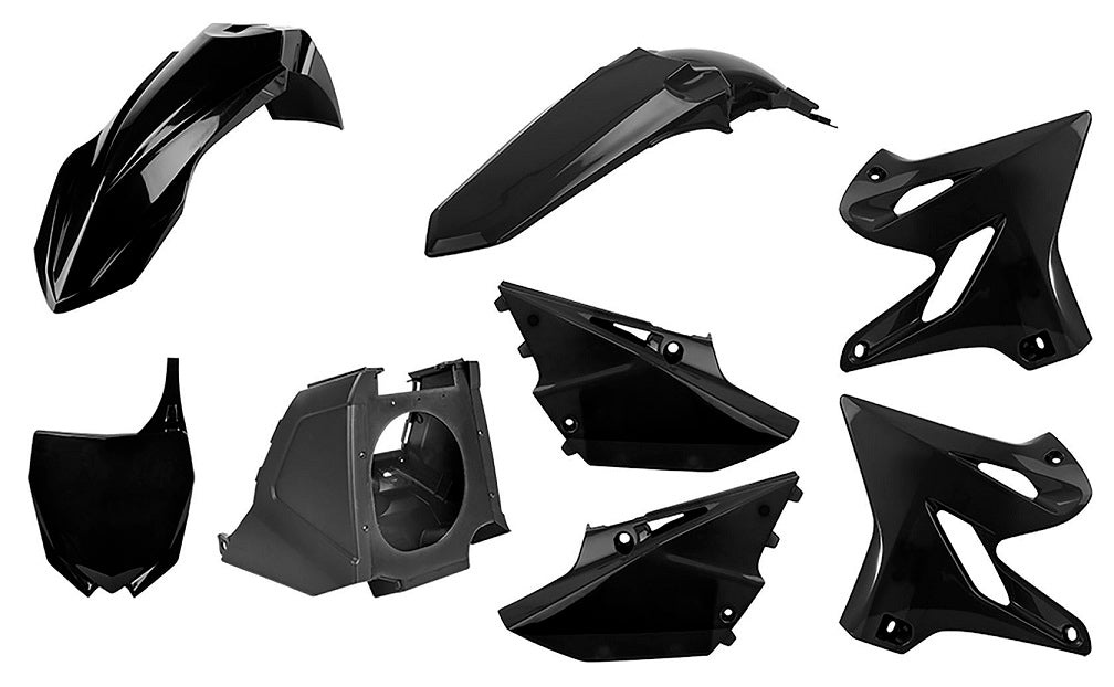 KIT PLASTICHE RESTYLING NERO YAMAHA YZ 250 (02-14) POLISPORT