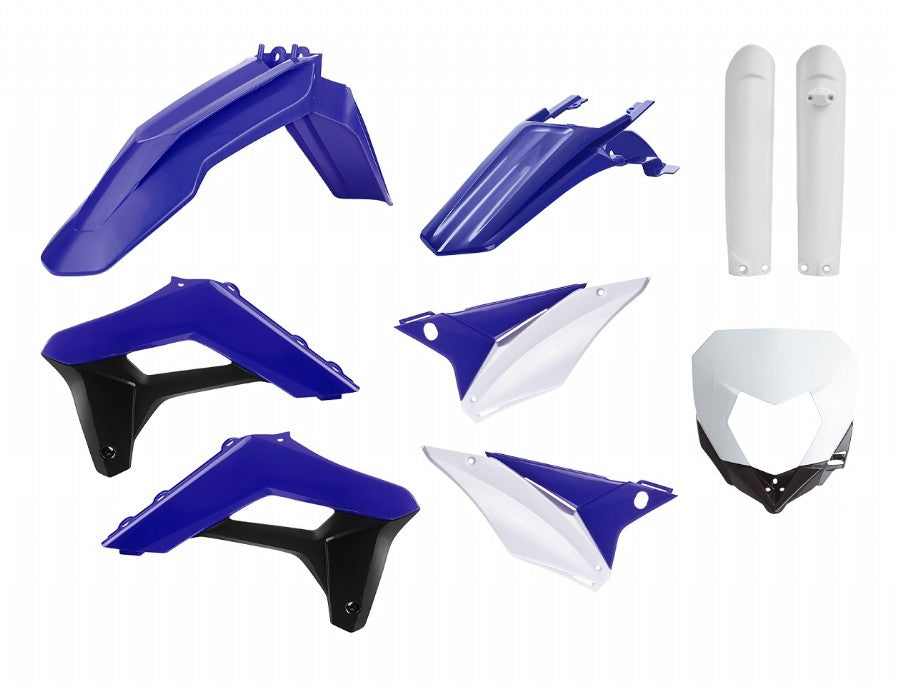 KIT PLASTICHE BLU/BIANCO SHERCO 250 SEF-R (18-23) POLISPORT - COD. P90845