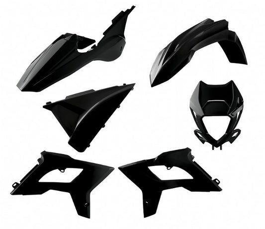 KIT PLASTICHE RESTYLING NERO BETA RR 480 (18-19) POLISPORT