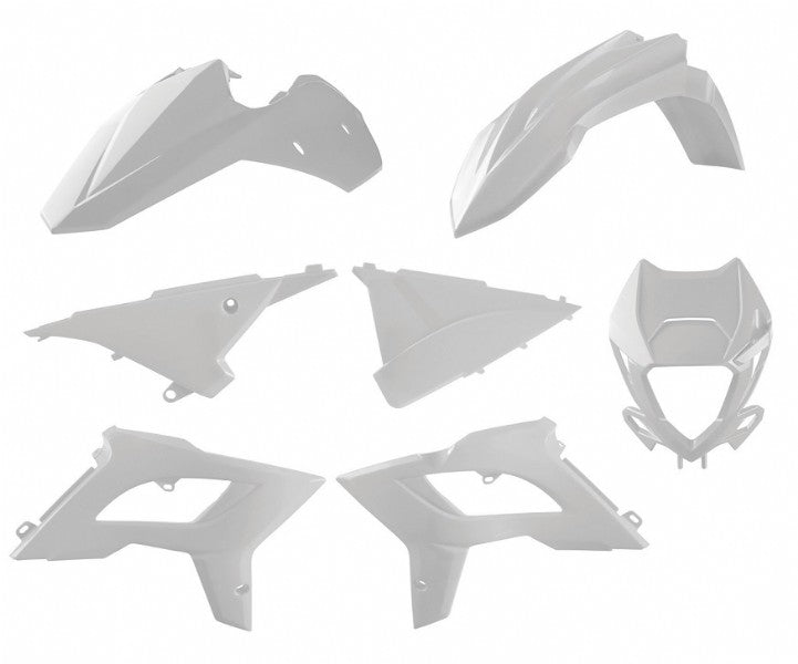KIT PLASTICHE RESTYLING BIANCO BETA RR 390 (15-17) POLISPORT