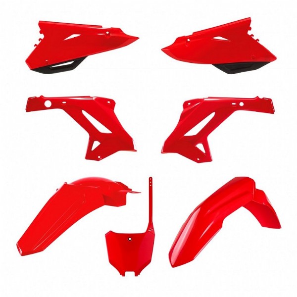 KIT PLASTICHE RESTYLING ROSSO CRF22 STYLE HONDA CR 125 (02-07) POLISPORT
