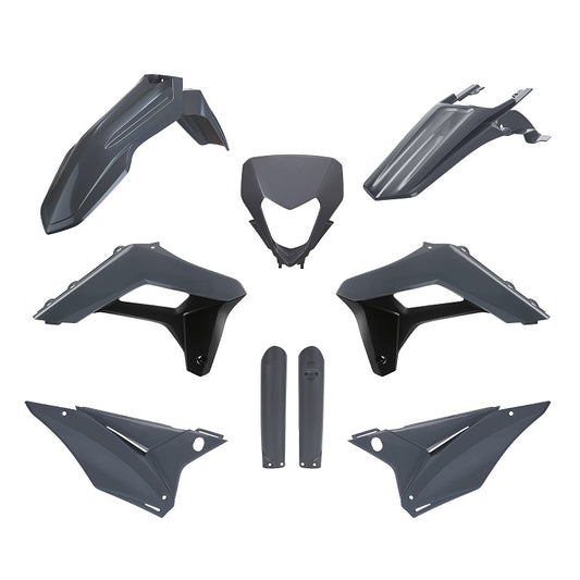 KIT PLASTICHE NARDO GREY SHERCO 250 SEF-R (24-24) POLISPORT