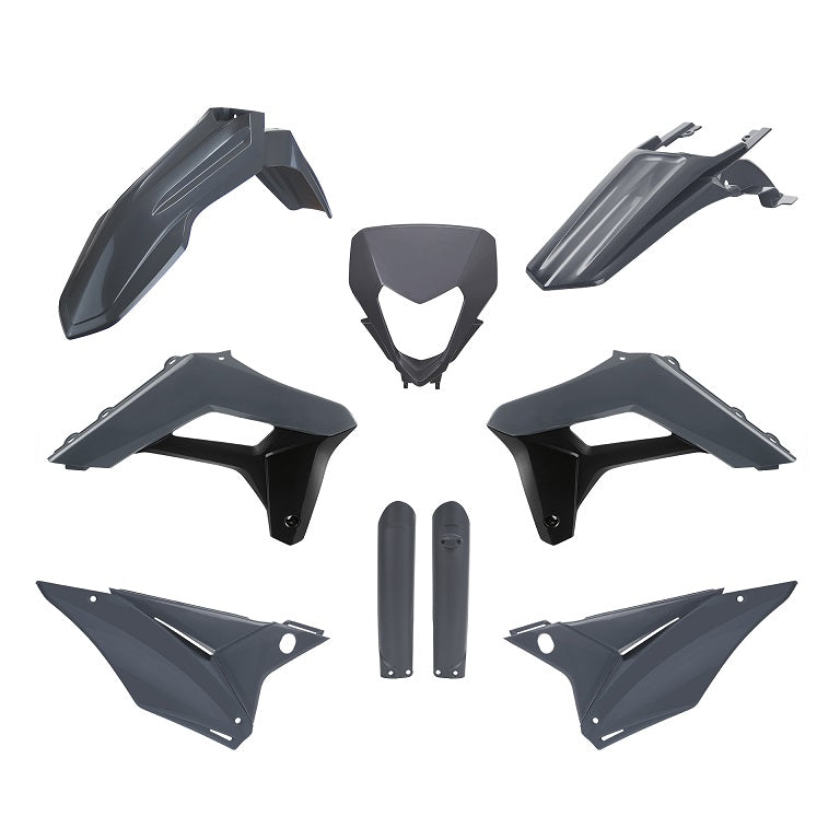 KIT PLASTICHE NARDO GREY SHERCO 450 SEF-R (24-24) POLISPORT