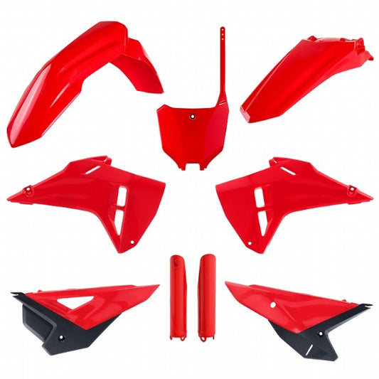 KIT PLASTICHE RESTYLING R ROSSO CRF25 STYLE HONDA CRF 450R (21-24) POLISPORT