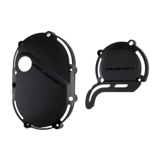 KIT PROTEZIONI COPERCHI MOTORE STARK FUTURE STARK VARG MX (23-26) POLISPORT NERO