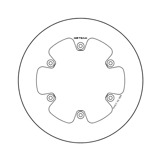 DISCO FRENO NRTEAM FANTIC 250 XXF (22-25) POSTERIORE PIENO