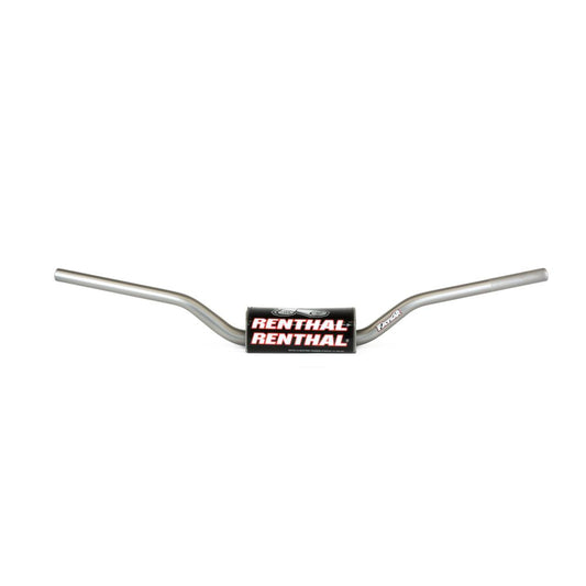 MANUBRIO SENZA TRAVERSINO RENTHAL FATBAR 604 RC - HON CRF 04-18 KAW KX-KXF 2006-20 GRIGIO TITANIO