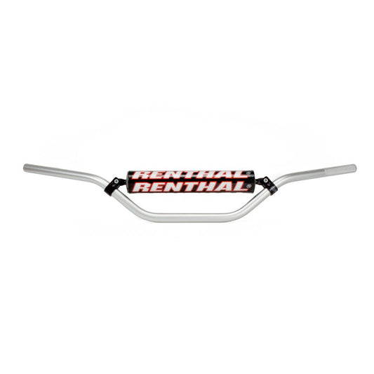 MANUBRIO CON TRAVERSINO RENTHAL 7-8" 971 RC ARGENTO