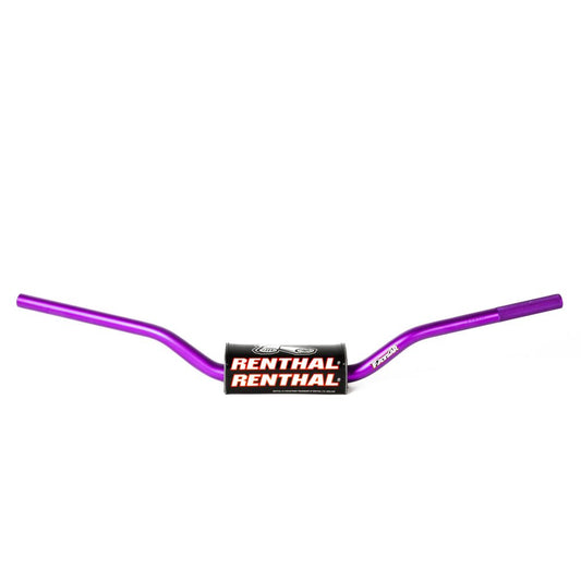 MANUBRIO SENZA TRAVERSINO RENTHAL FATBAR 604 RC - HON CRF 04-18 KAW KX-KXF 2006-20 VIOLA