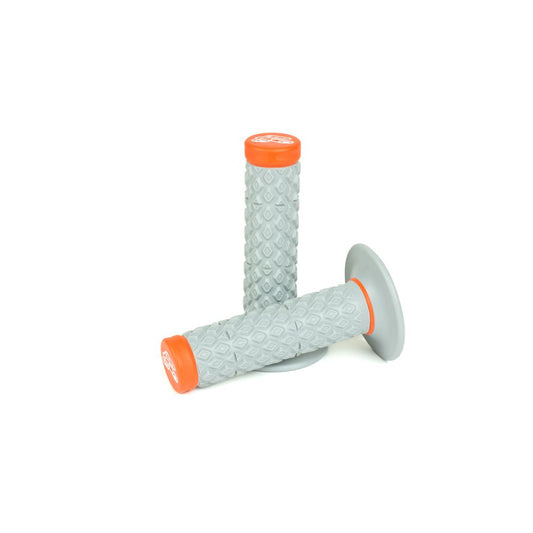 MANOPOLE RENTHAL COMFORT MX GLUE-ON MESCOLA SOFT-FIRM GRIGIO-ARANCIONE
