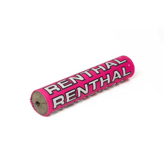 PARACOLPI MANUBRIO RENTHAL VINTAGE SX PER TRAVERSINO ROSA-NERO-BIANCO