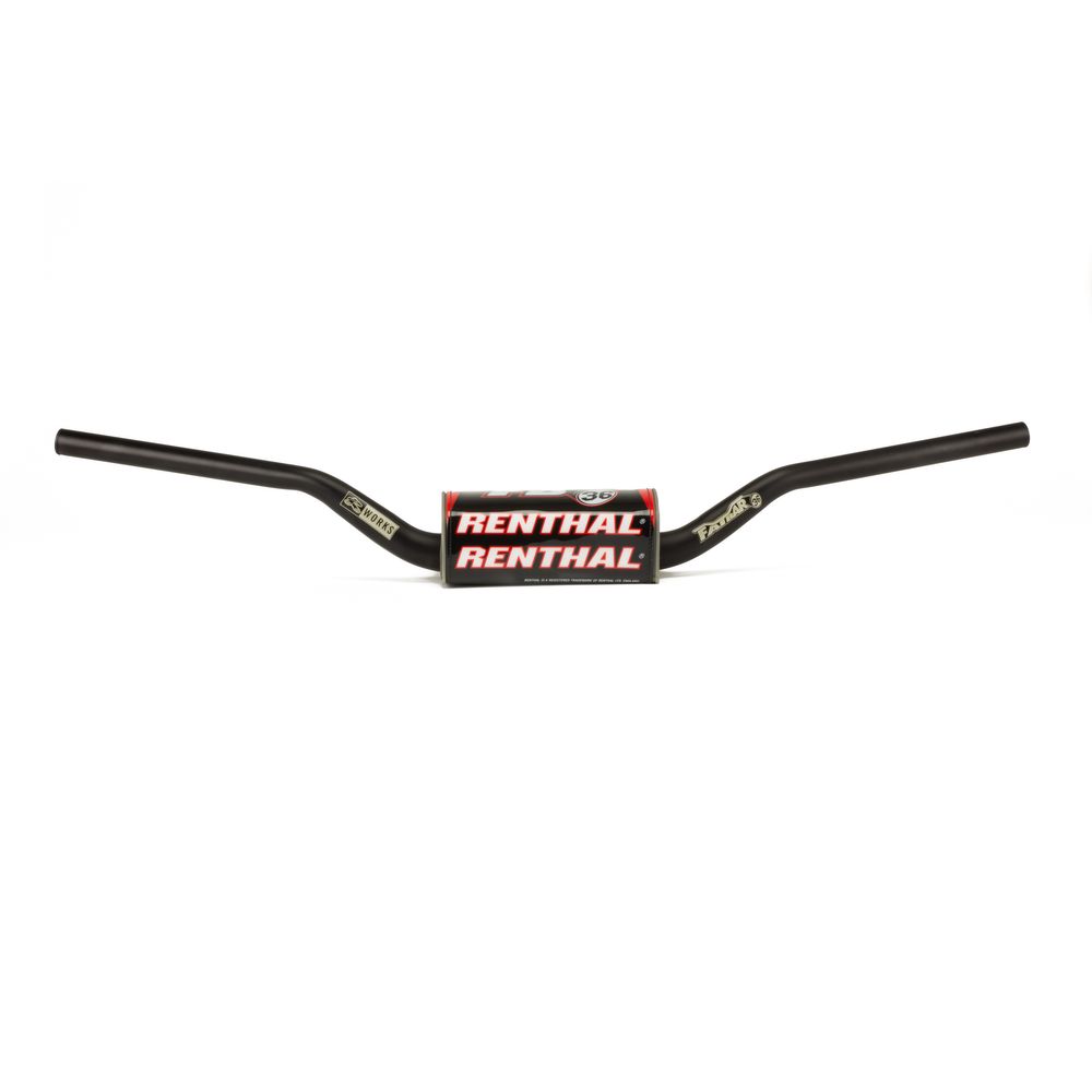 MANUBRIO SENZA TRAVERSINO RENTHAL FATBAR36 930 RC - HONDA NERO