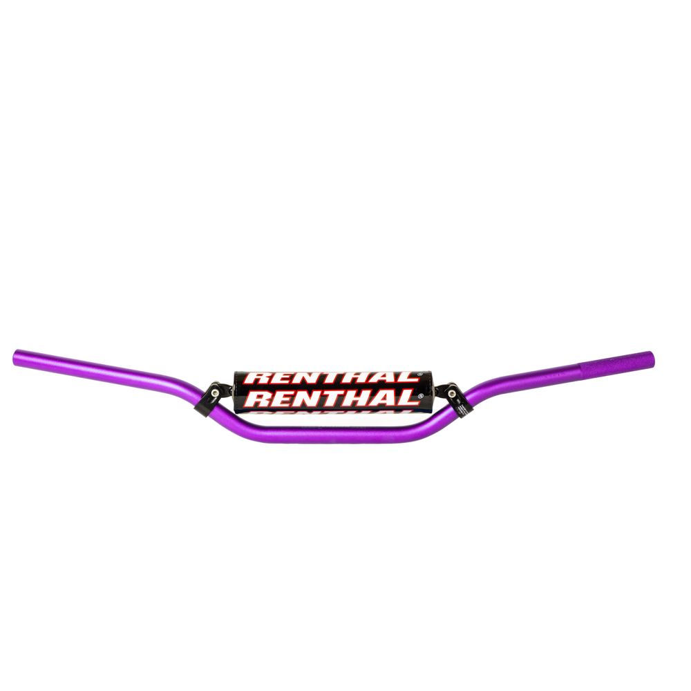 MANUBRIO CON TRAVERSINO RENTHAL 7-8" 966 YZ-WR 1997-2004 VIOLA