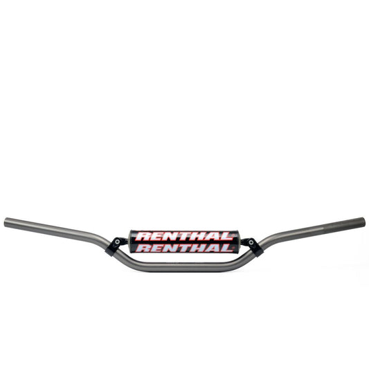 MANUBRIO CON TRAVERSINO RENTHAL 7-8" 971 RC GRIGIO TITANIO