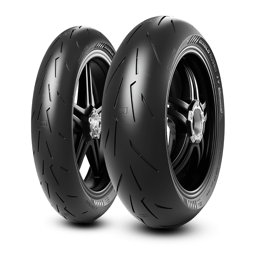 PNEUMATICO PIRELLI DIABLO ROSSO IV CORSA 180/55 ZR 17 M/C (73W) TL