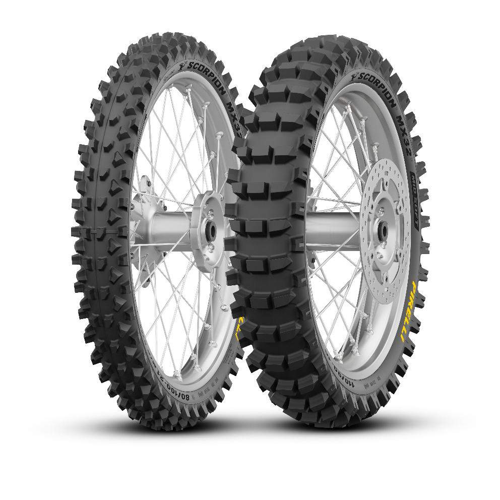PNEUMATICO PIRELLI SCORPION MX32 MID SOFT 120/90 19 NHS 66M