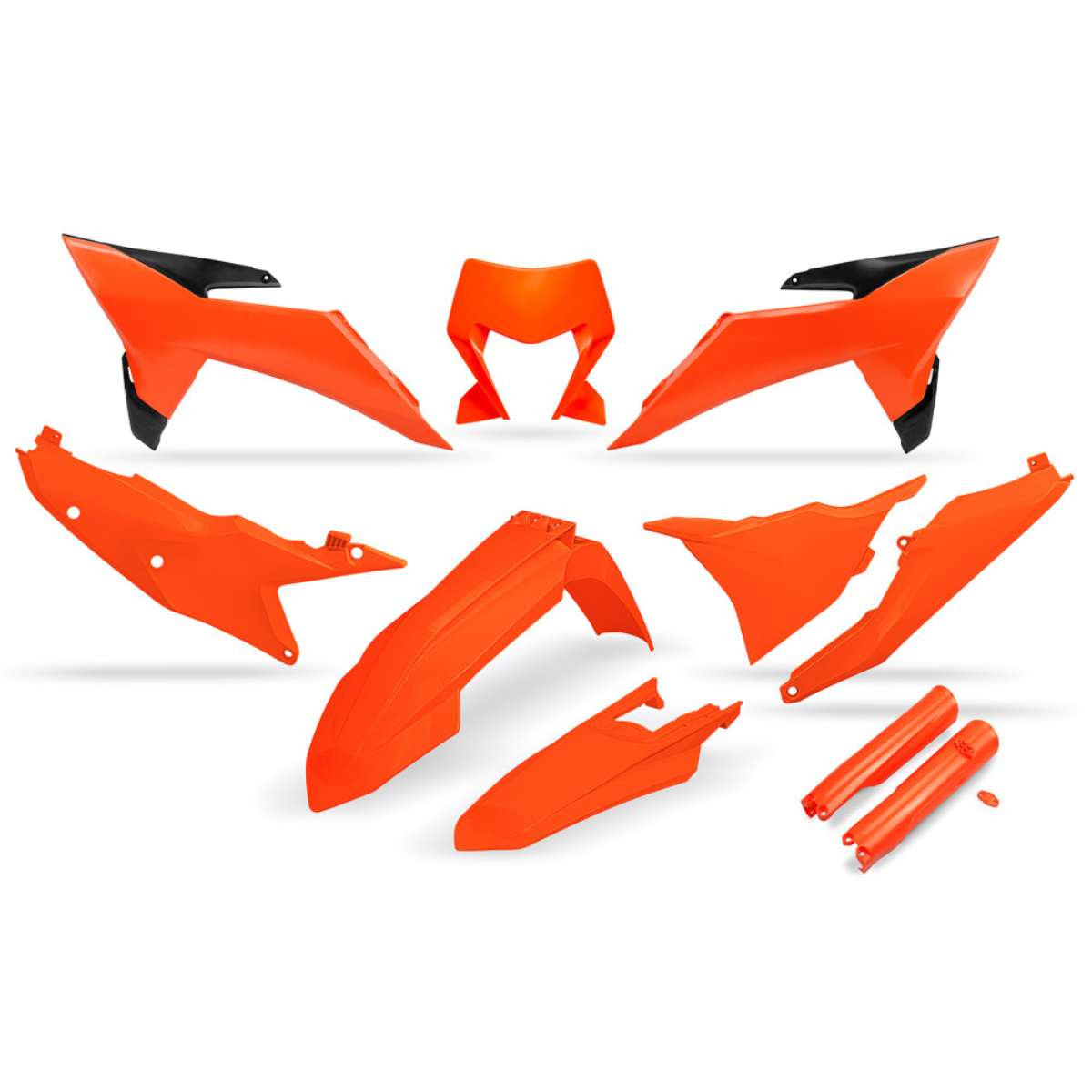FULL KIT PLASTICHE PER KTM EXC 150 2026-2026 / ARANCIO FLUORO