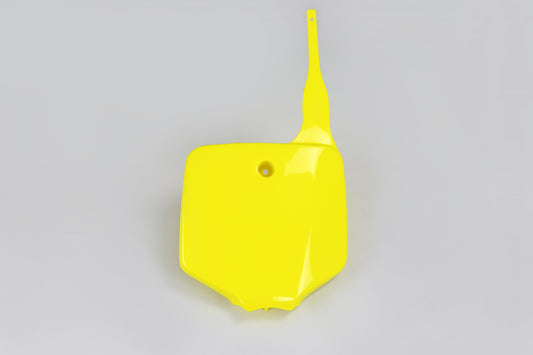 TABELLA PORTANUMERO ANTERIORE PER SUZUKI RM 65 2003-2026 / GIALLO