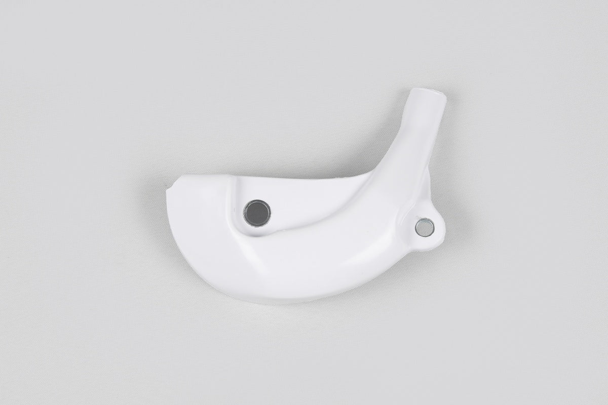 PROTEZIONE INFERIORE TUBO FRENO PER YAMAHA YZF 400 1998-1999 / BIANCO