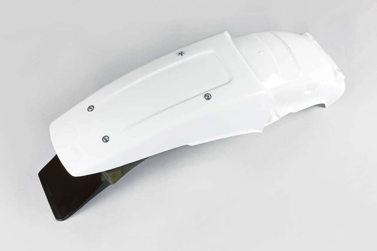 PARAFANGO POSTERIORE COMPATIBILE CON SUZUKI RM 250 1989-1992 / enduro bianco