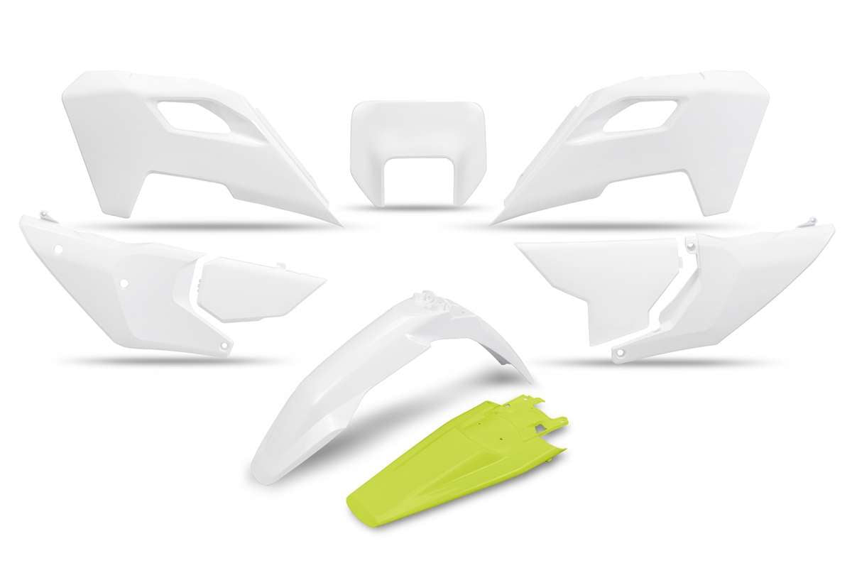 KIT-PLASTICHE-COMPATIBILE-CON-HUSQVARNA-FE-450-2024-2025-con-portafaro-OEM 24-999