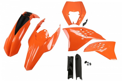FULL-KIT-PLASTICHE-COMPATIBILE-CON-KTM-EXC-300-2009-2011-con-portafaro-OEM 09-10-999