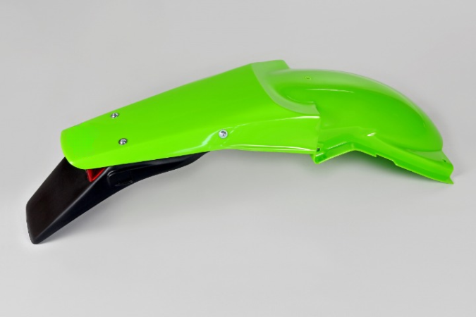 PARAFANGO POSTERIORE COMPATIBILE CON KAWASAKI KX 125 2003-2008 / enduro verde