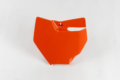TABELLA PORTANUMERO ANTERIORE COMPATIBILE CON KTM SX 85 2018-2024 arancio