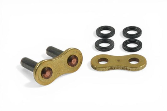 MAGLIA RIBADIRE RK - PER CATENA 525 XRE XW-RING - ORO
