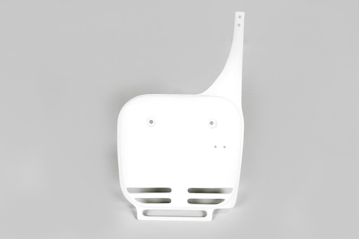 TABELLA PORTANUMERO ANTERIORE COMPATIBILE CON SUZUKI RM 60 2003-2004 - bianco (041)