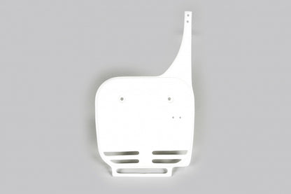 TABELLA PORTANUMERO ANTERIORE COMPATIBILE CON SUZUKI RM 60 2003-2004 - bianco (047)