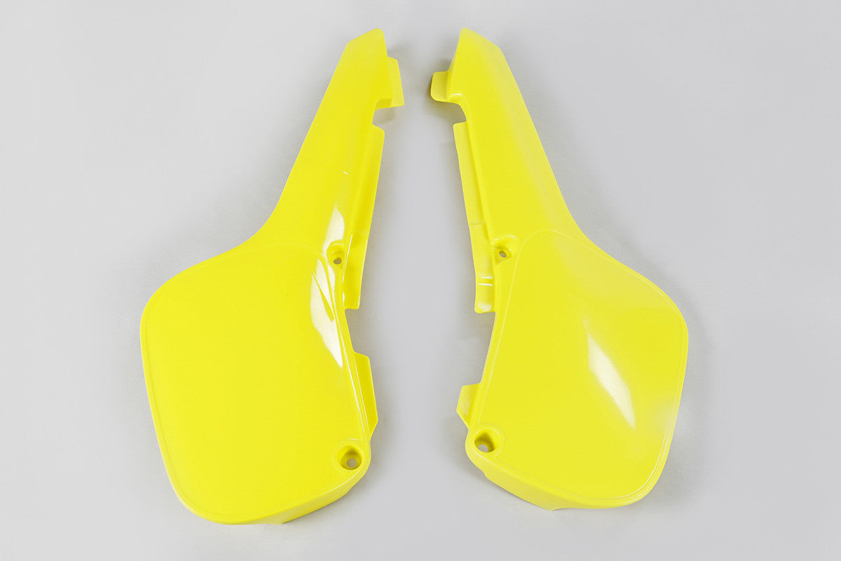 FIANCATINE LATERALI COMPATIBILE CON SUZUKI RM 60 2003-2004 - giallo