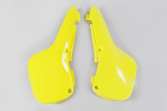 FIANCATINE LATERALI COMPATIBILE CON SUZUKI RM 60 2003-2004 - giallo