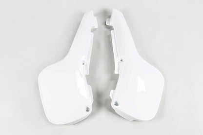 FIANCATINE LATERALI COMPATIBILE CON SUZUKI RM 60 2003-2004 - bianco