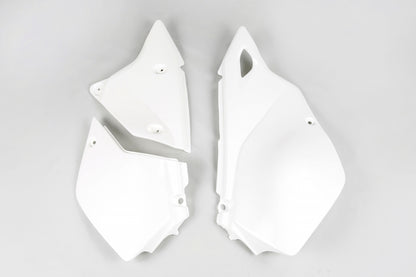 FIANCATINE LATERALI COMPATIBILE CON SUZUKI DRZ 400 SM 2000-2023 - bianco