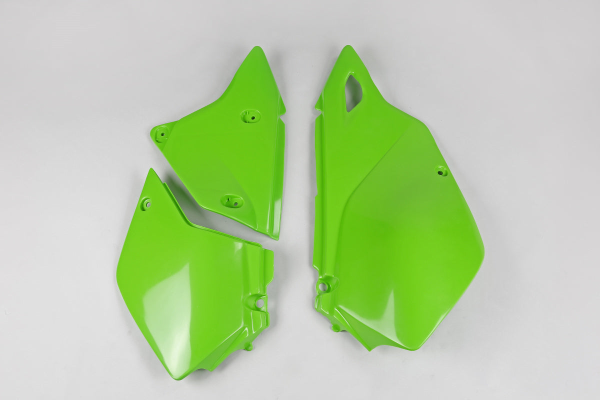 FIANCATINE LATERALI COMPATIBILE CON SUZUKI DRZ 400 SM 2000-2023 - verde