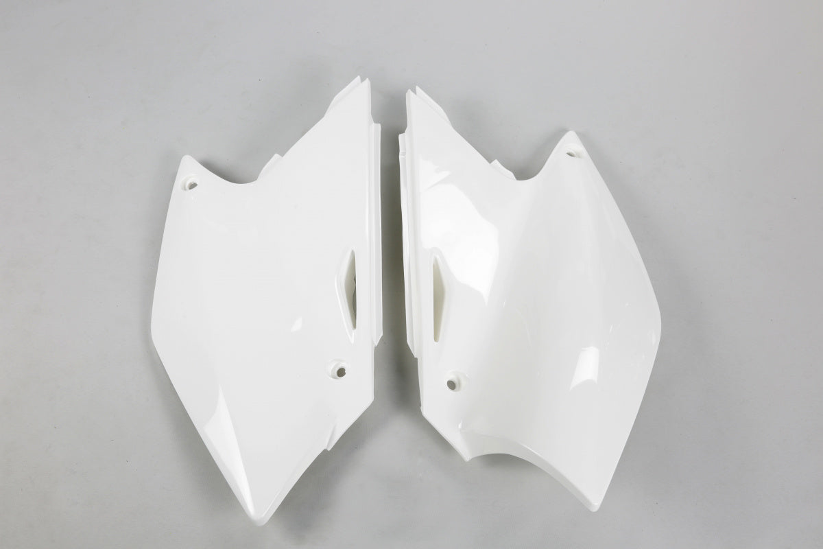 FIANCATINE LATERALI COMPATIBILE CON SUZUKI RM-Z 250 2004-2006 - bianco (047)