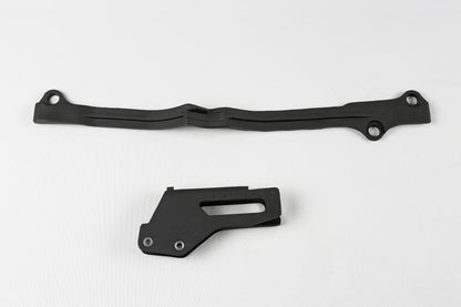 KIT CRUNA CATENA + FASCIA FORCELLONE COMPATIBILE CON SUZUKI RM-Z 250 2007-2009 - nero