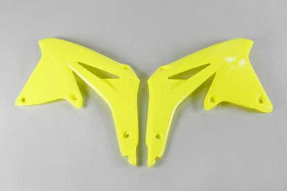 CONVOGLIATORI RADIATORE COMPATIBILE CON SUZUKI RM-Z 450 2008-2017 - giallo fluo