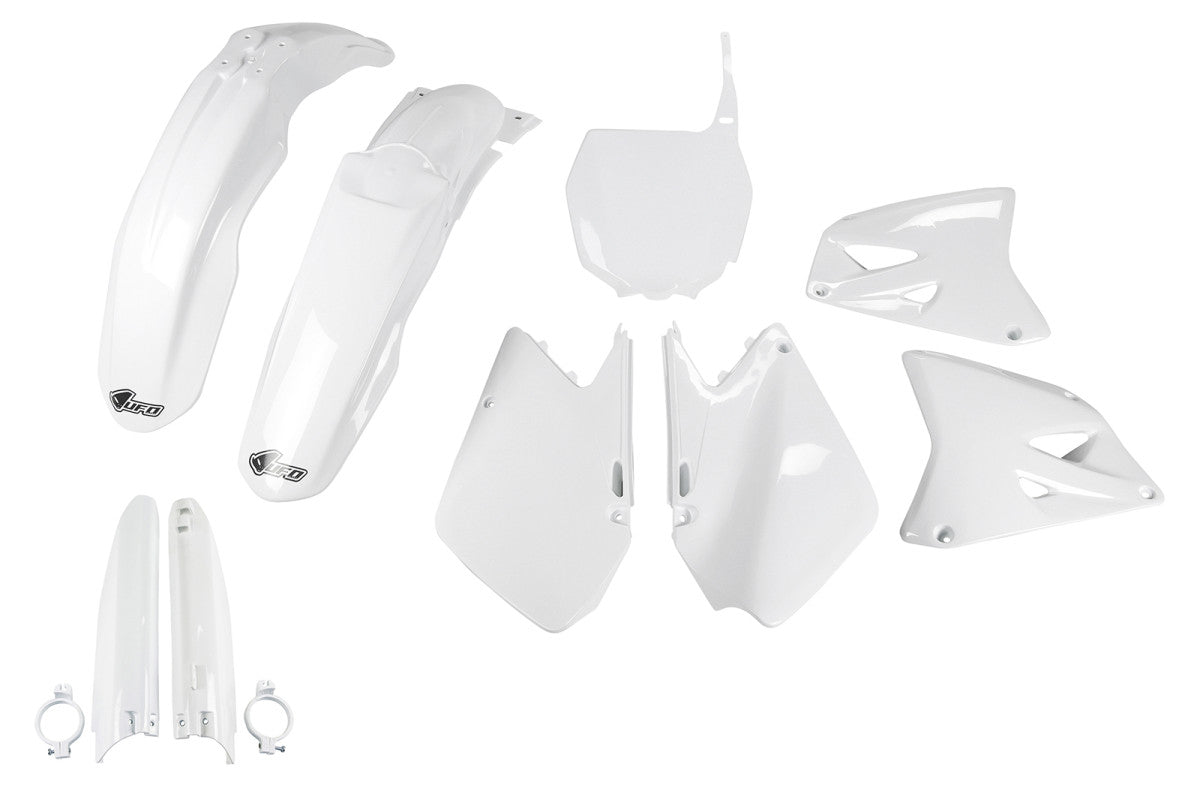 FULL KIT PLASTICHE COMPATIBILE CON SUZUKI RM 125 2001-2003 - bianco