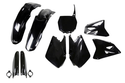 FULL KIT PLASTICHE COMPATIBILE CON SUZUKI RM 250 2001-2003 - nero