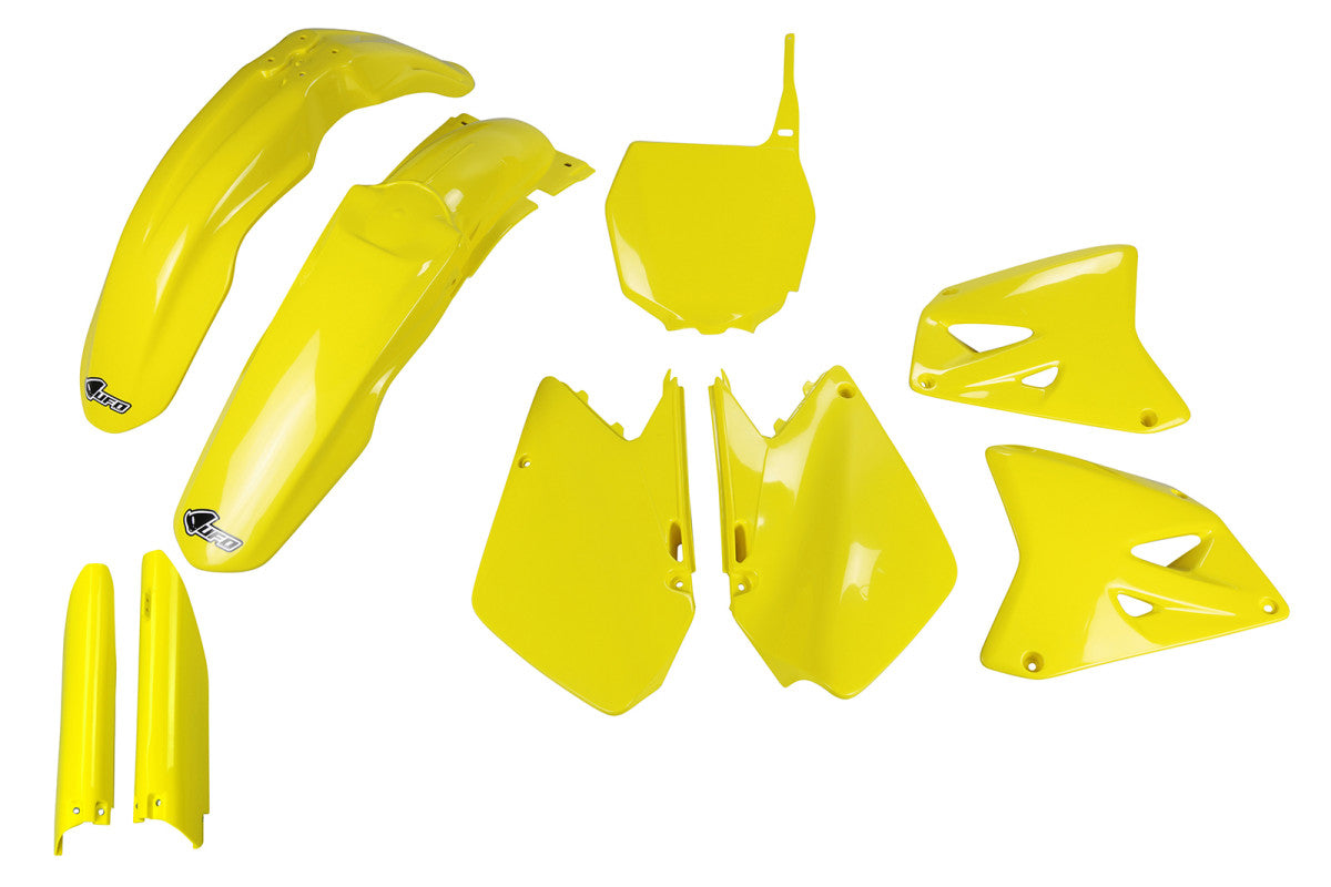 FULL KIT PLASTICHE COMPATIBILE CON SUZUKI RM 125 2007-2010 - giallo