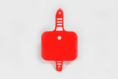 TABELLA PORTANUMERO ANTERIORE COMPATIBILE CON HONDA CRF 50 2004-2026 rosso